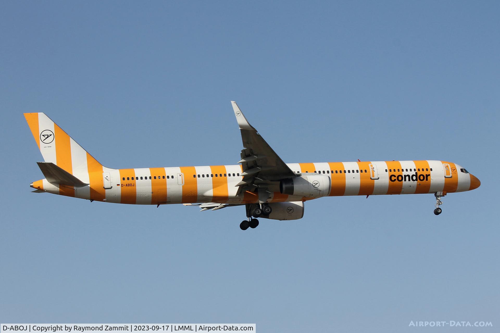 D-ABOJ, 2000 Boeing 757-330 C/N 29019, B757 D-ABOJ Condor