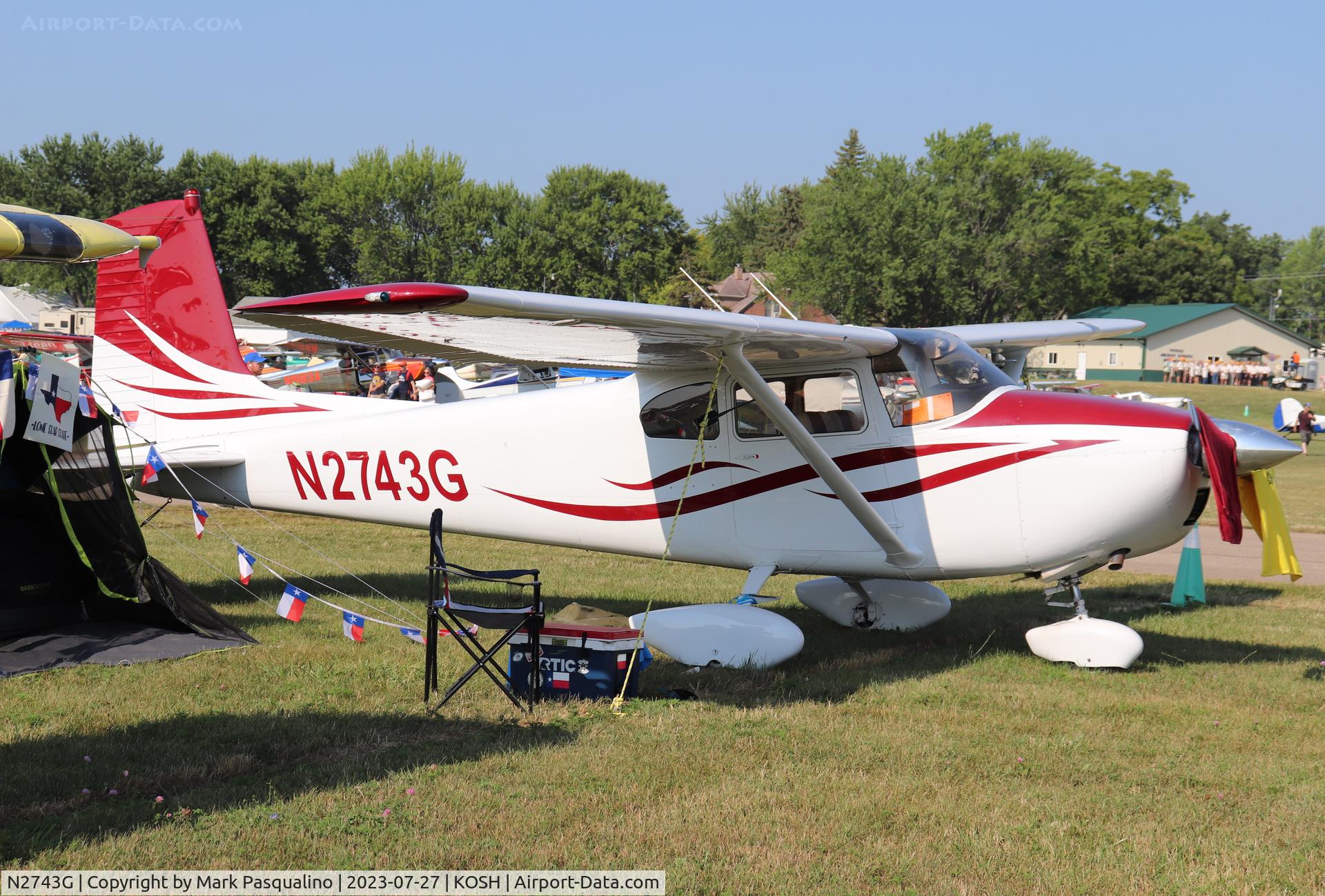 N2743G, 1959 Cessna 182B Skylane C/N 52043, Cessna 182B