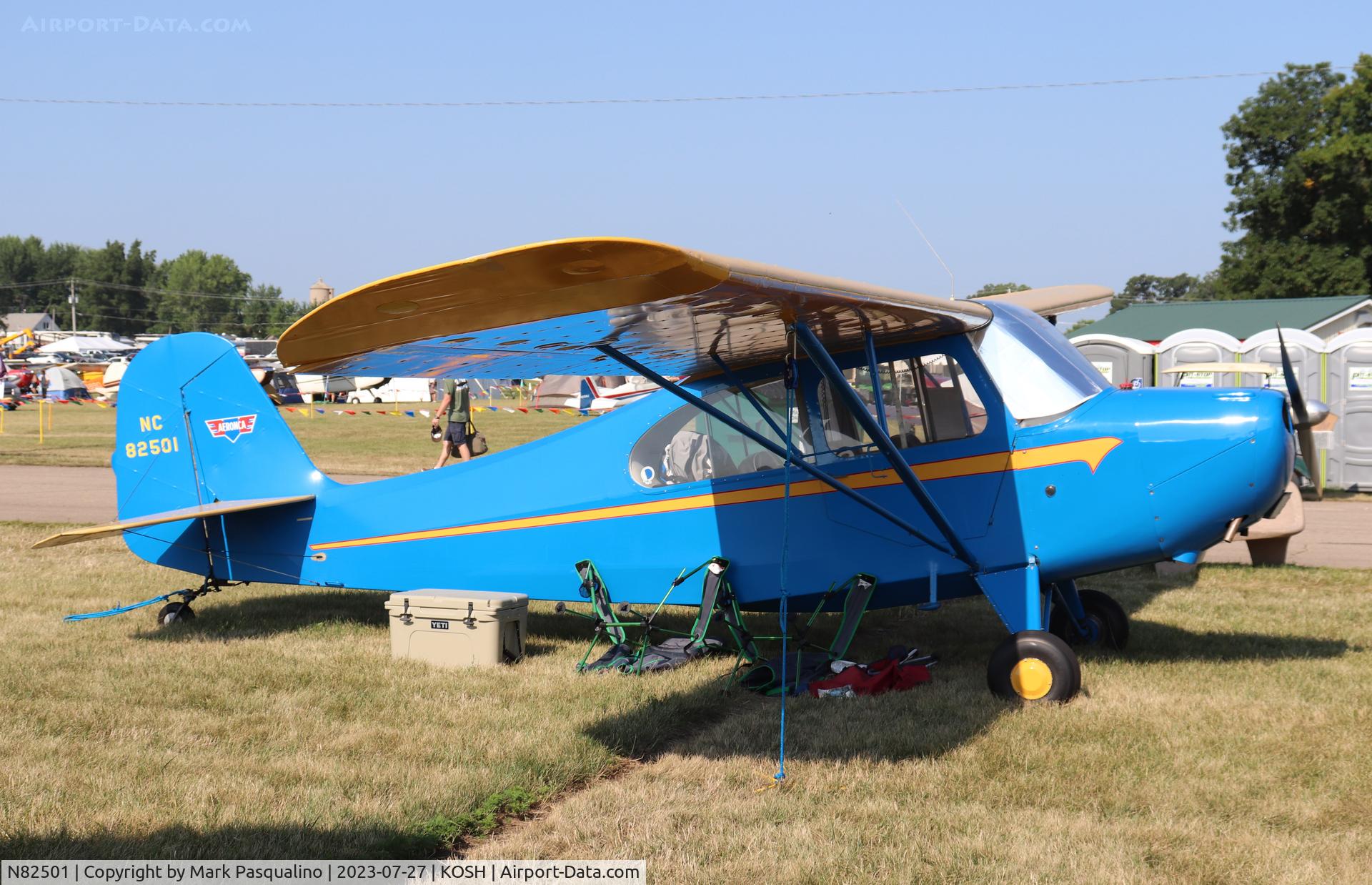 N82501, 1946 Aeronca S7AC C/N 7AC-1138, Aeronca 7AC