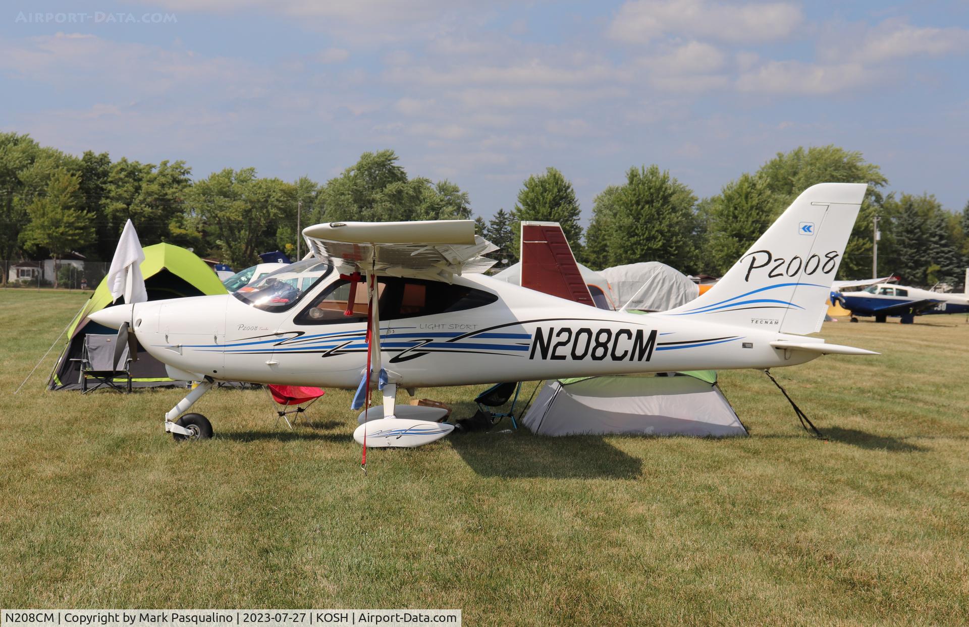 N208CM, 2021 Tecnam P2008 C/N 183, Tecnam P2008