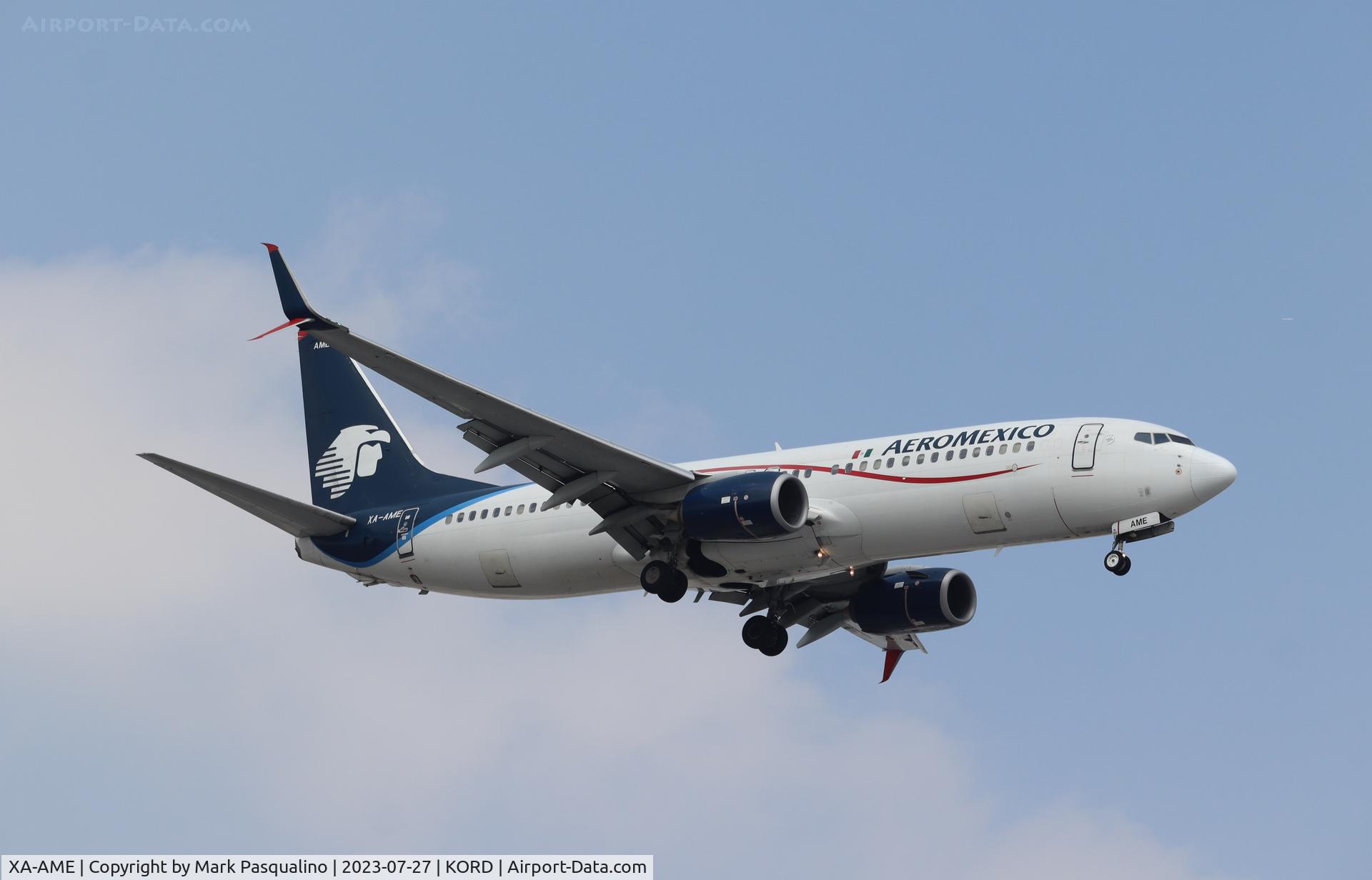 XA-AME, 2013 Boeing 737-852 C/N 36708, Boeing 737-852