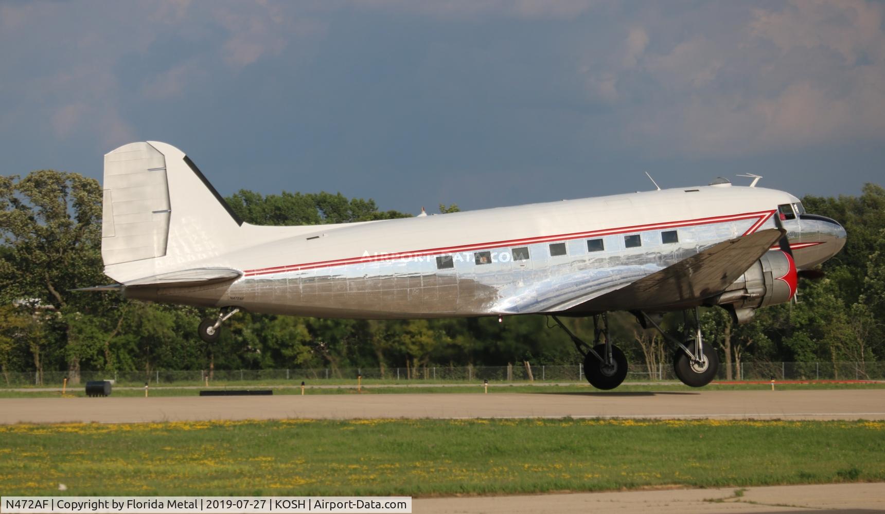 N472AF, 1944 Douglas DC3C-S1C3G (C-47A) C/N 13485, DC-3 zx