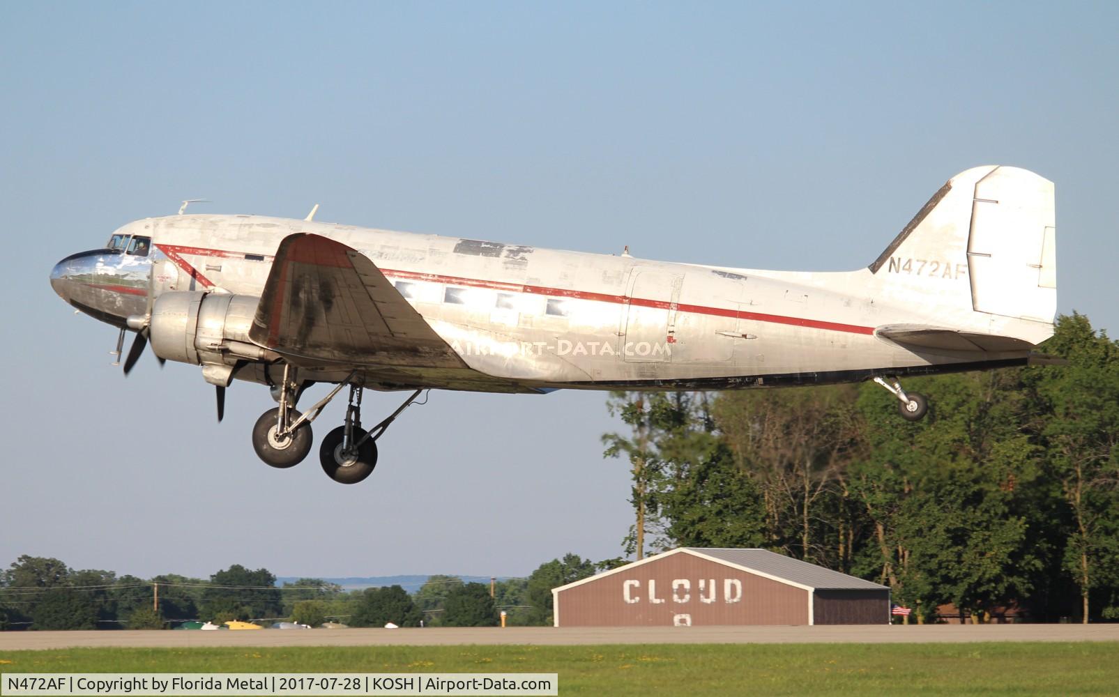 N472AF, 1944 Douglas DC3C-S1C3G (C-47A) C/N 13485, DC-3 zx