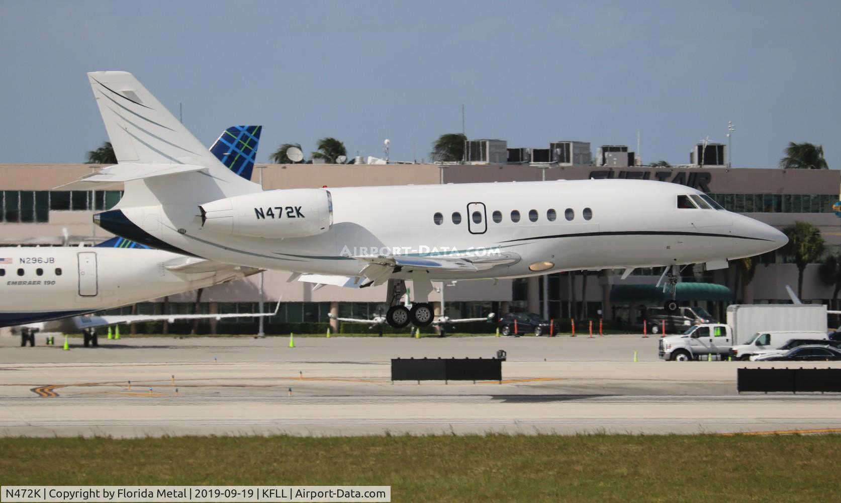 N472K, 2008 Dassault Falcon 2000DX C/N 603, Falcon 2000 zx