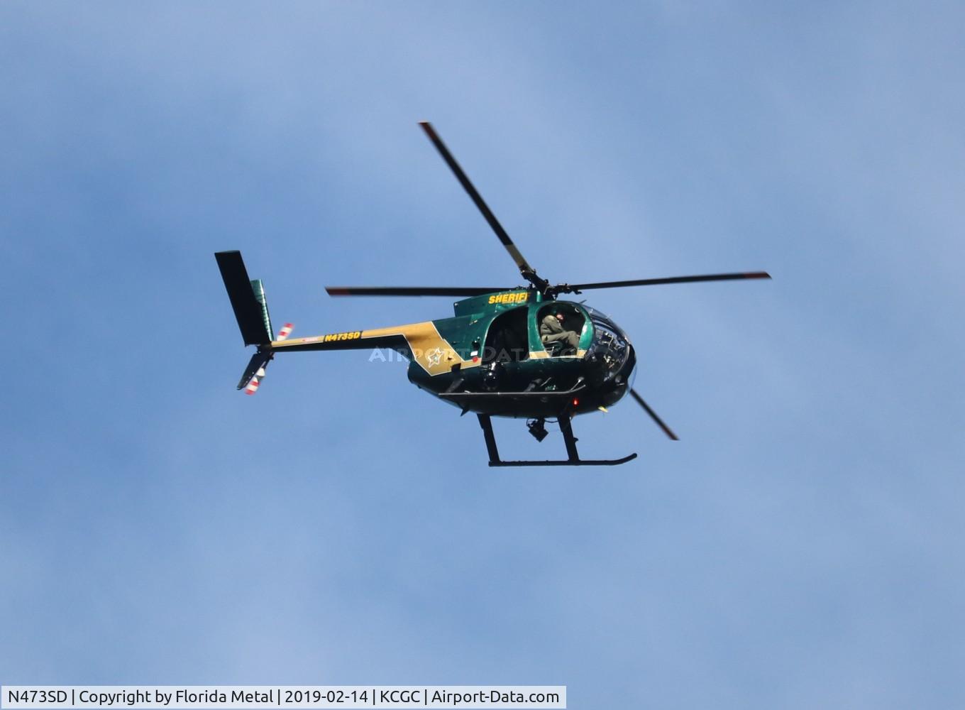N473SD, Hughes OH-6A C/N 68-17345, OH-6A Hughes 369 zx