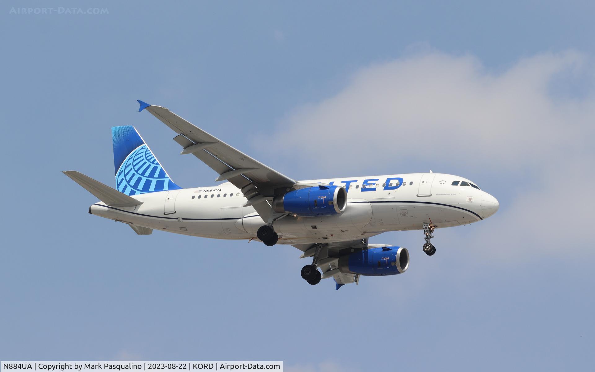 N884UA, 2005 Airbus A319-132 C/N 2579, Airbus A319-132