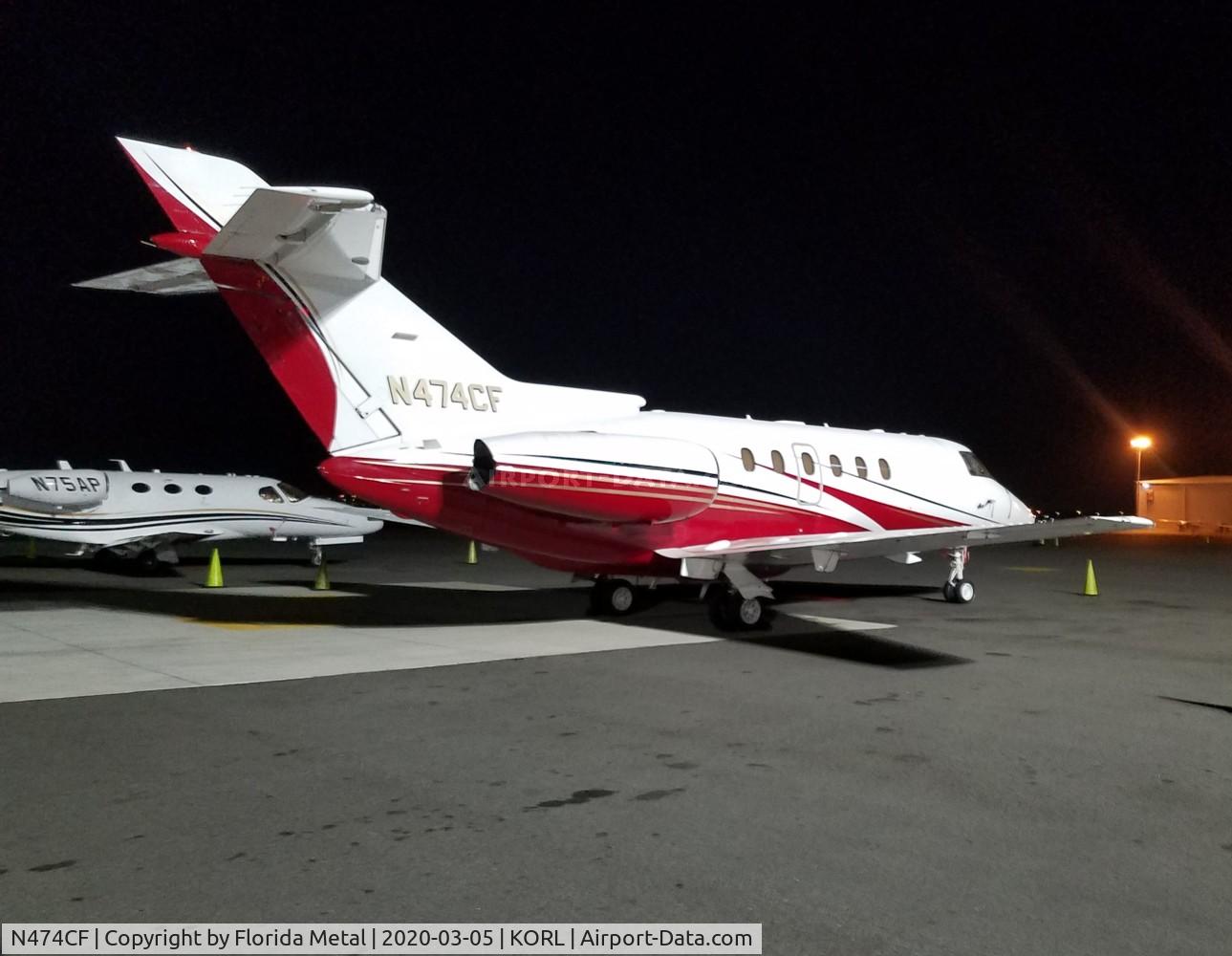 N474CF, 2004 Raytheon Hawker 800XP C/N 258662, Hawker 800 zx