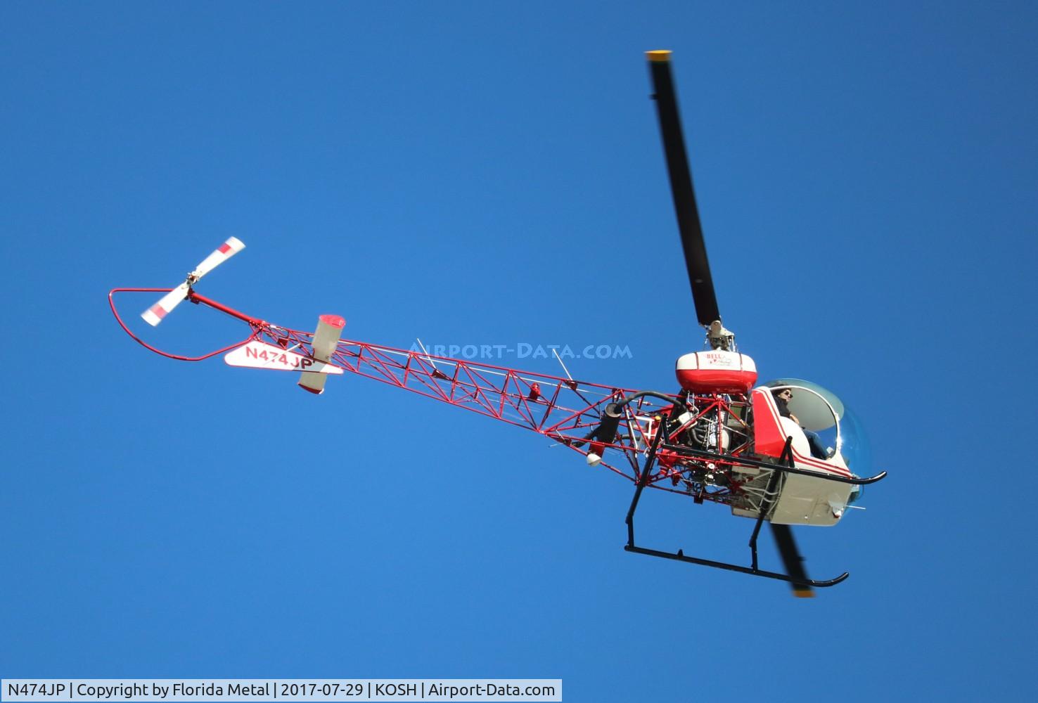 N474JP, 1970 Bell 47G-4A C/N 7725, Bell 47 zx