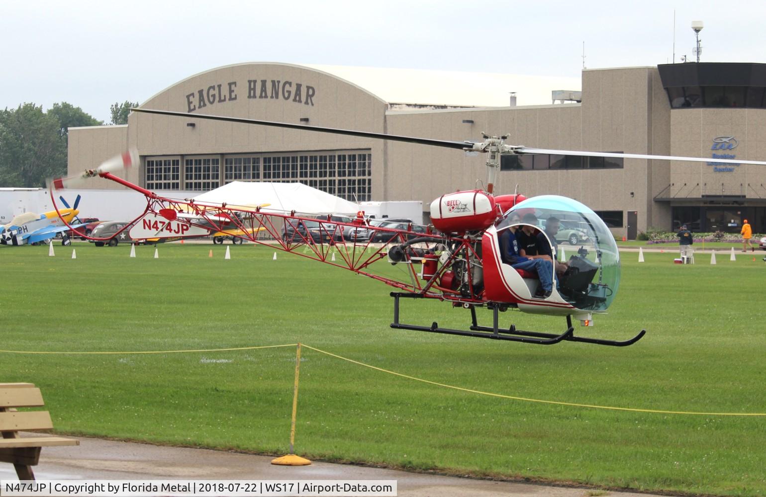 N474JP, 1970 Bell 47G-4A C/N 7725, Bell 47 zx