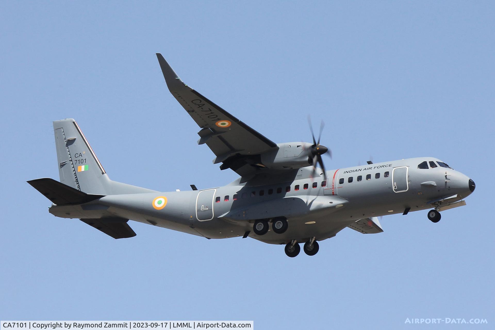 CA7101, 2023 Airbus C-295W C/N S-209, CASA C-295W CA7101 Indian Air Force