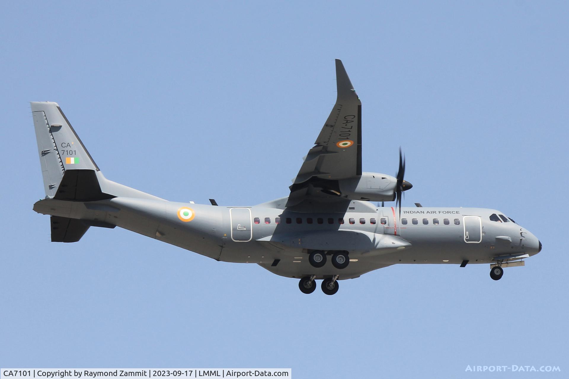 CA7101, 2023 Airbus C-295W C/N S-209, CASA C-295W CA7101 Indian Air Force
