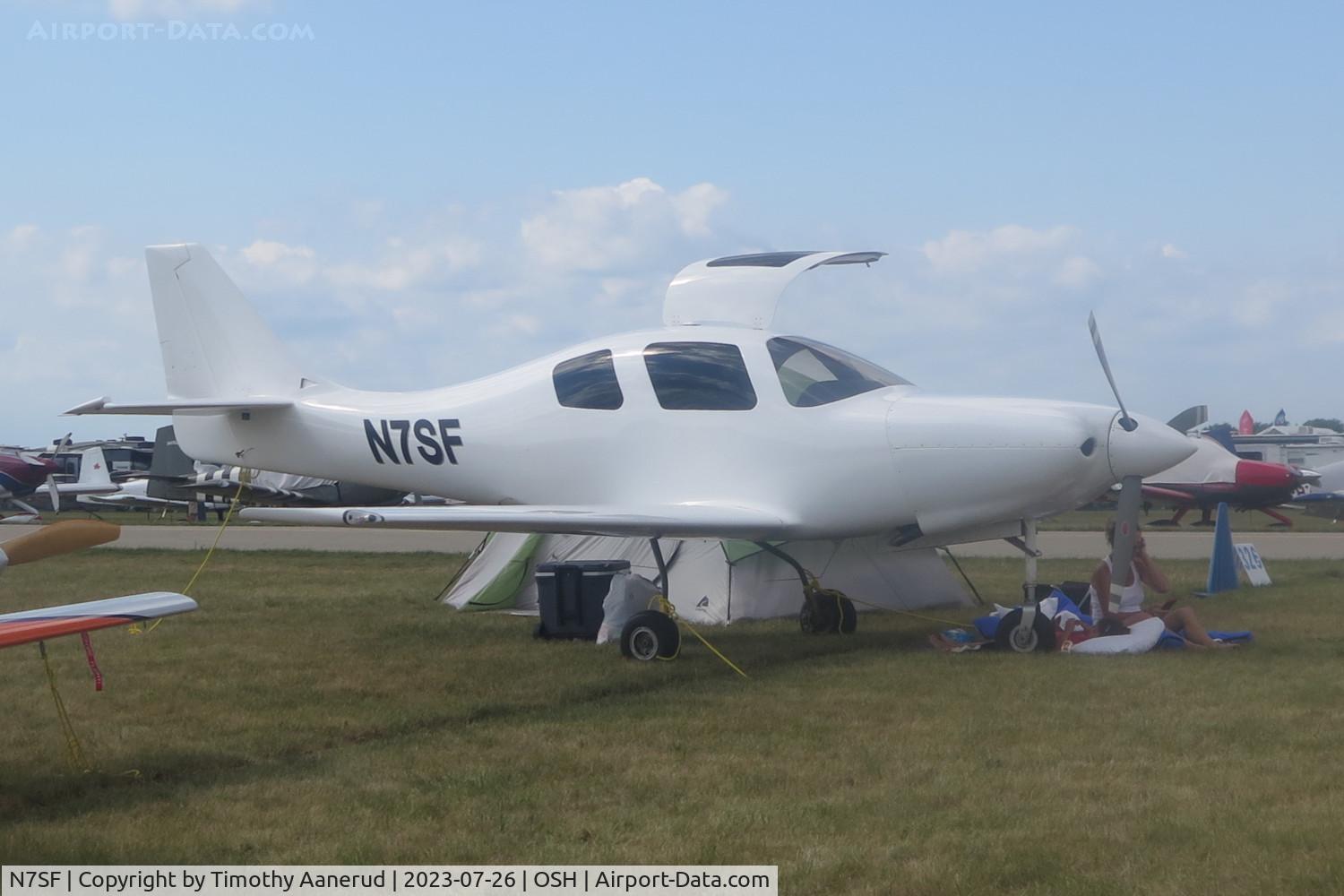 N7SF, Lancair IV C/N LIV-098, Lancair IV, c/n: LIV-098. AirVenture 2023
