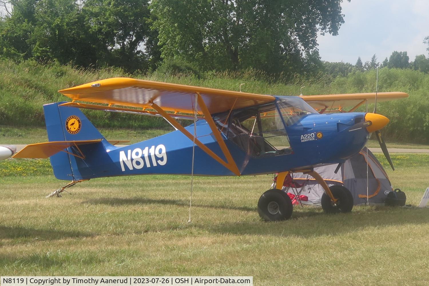 N8119, 2011 Aeropro CZ A220 C/N 34111, 2011 Aeropro CZ A220, c/n: 34111. AirVenture 2023