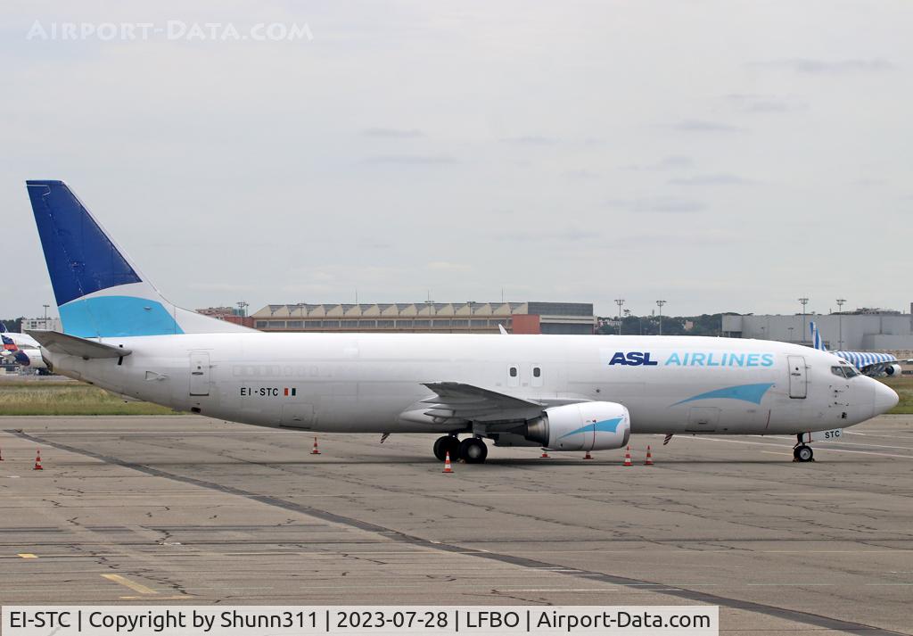 EI-STC, 1993 Boeing 737-476 C/N 24446, Parked at the Cargo area...