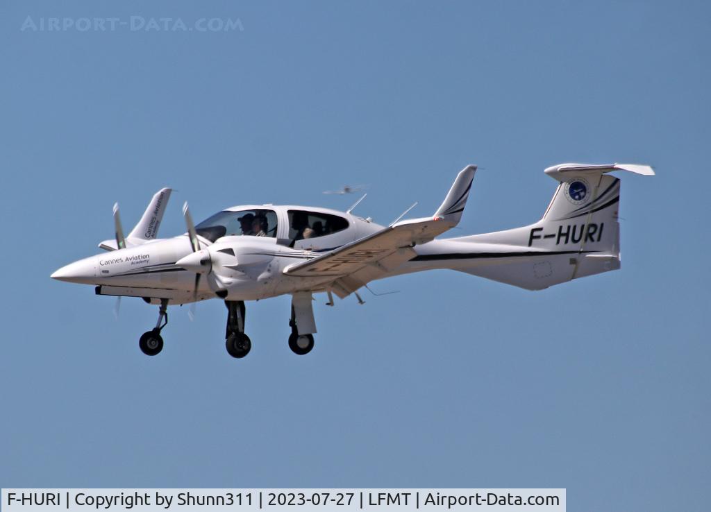 F-HURI, Diamond DA-42NG Twin Star Twin Star C/N 42.N340, Landing rwy 12L