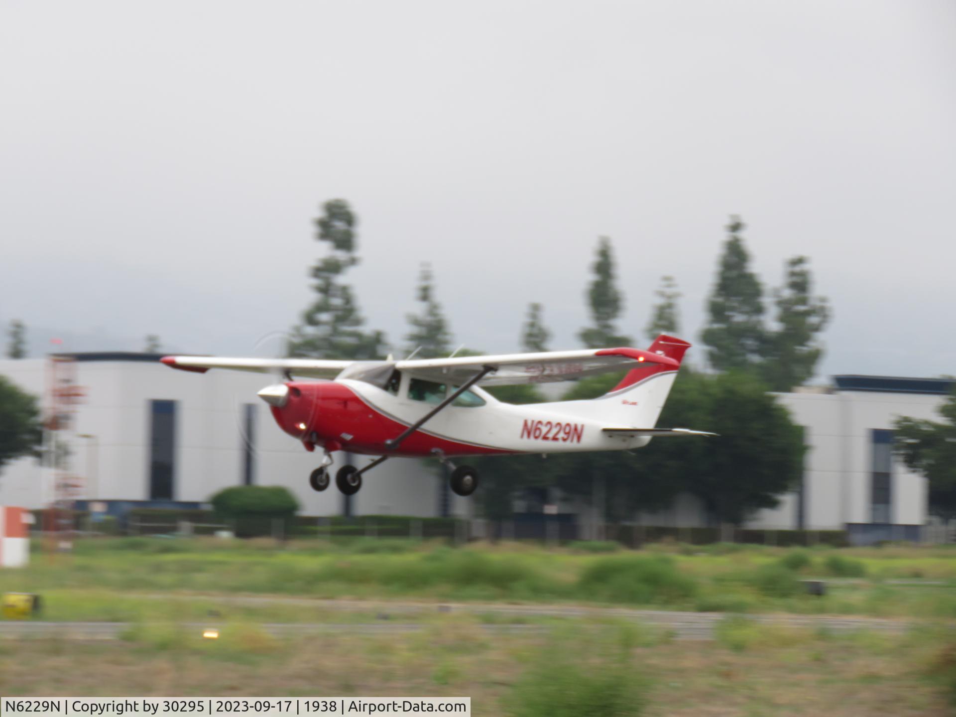 N6229N, 1980 Cessna T182 Skylane C/N 18267805, Lifting off