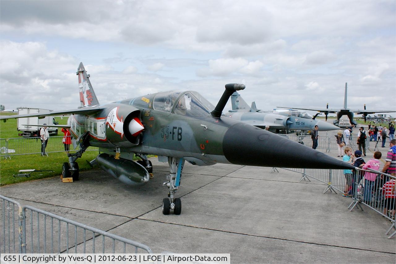 655, Dassault Mirage F.1CR C/N 655, Dassault Mirage F1CR (33-FB), Static display, Evreux-Fauville Air Base 105 (LFOE)