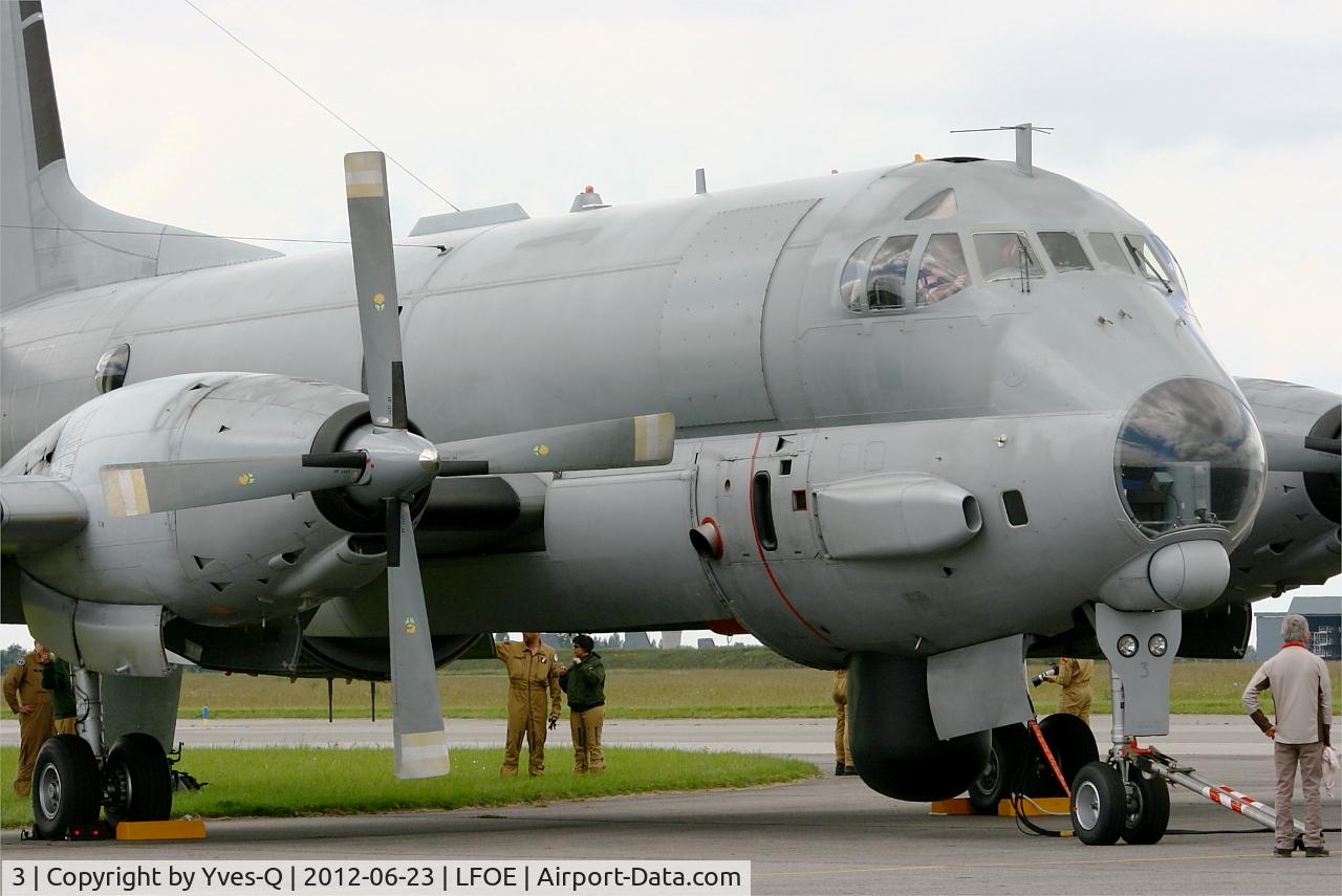 3, Dassault ATL-2 Atlantique 2 C/N 3, Dassault Atlantique II, Parking area, Evreux-Fauville Air Base 105 (LFOE)