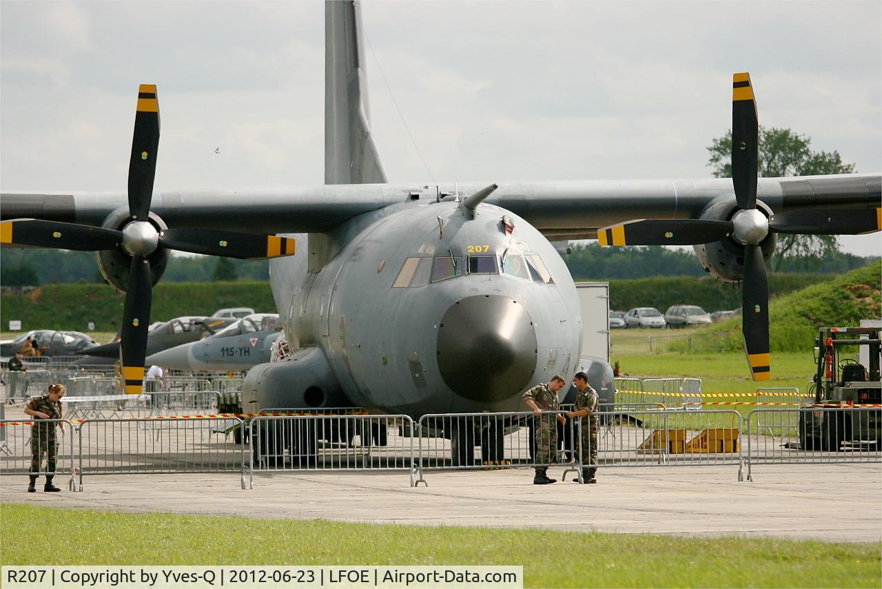 R207, Transall C-160R C/N 210, Transall C-160R, Static display, Evreux-Fauville Air Base 105 (LFOE)
