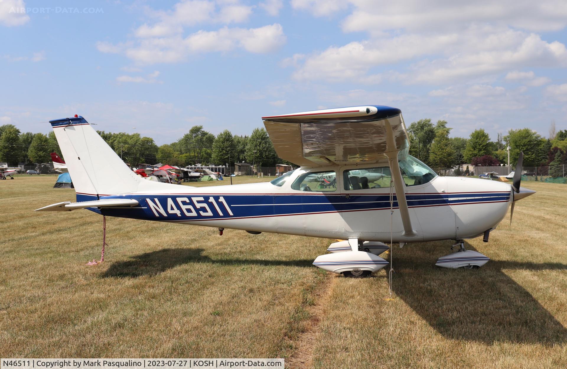 N46511, 1969 Cessna 172K Skyhawk C/N 17257315, Cessna 172K