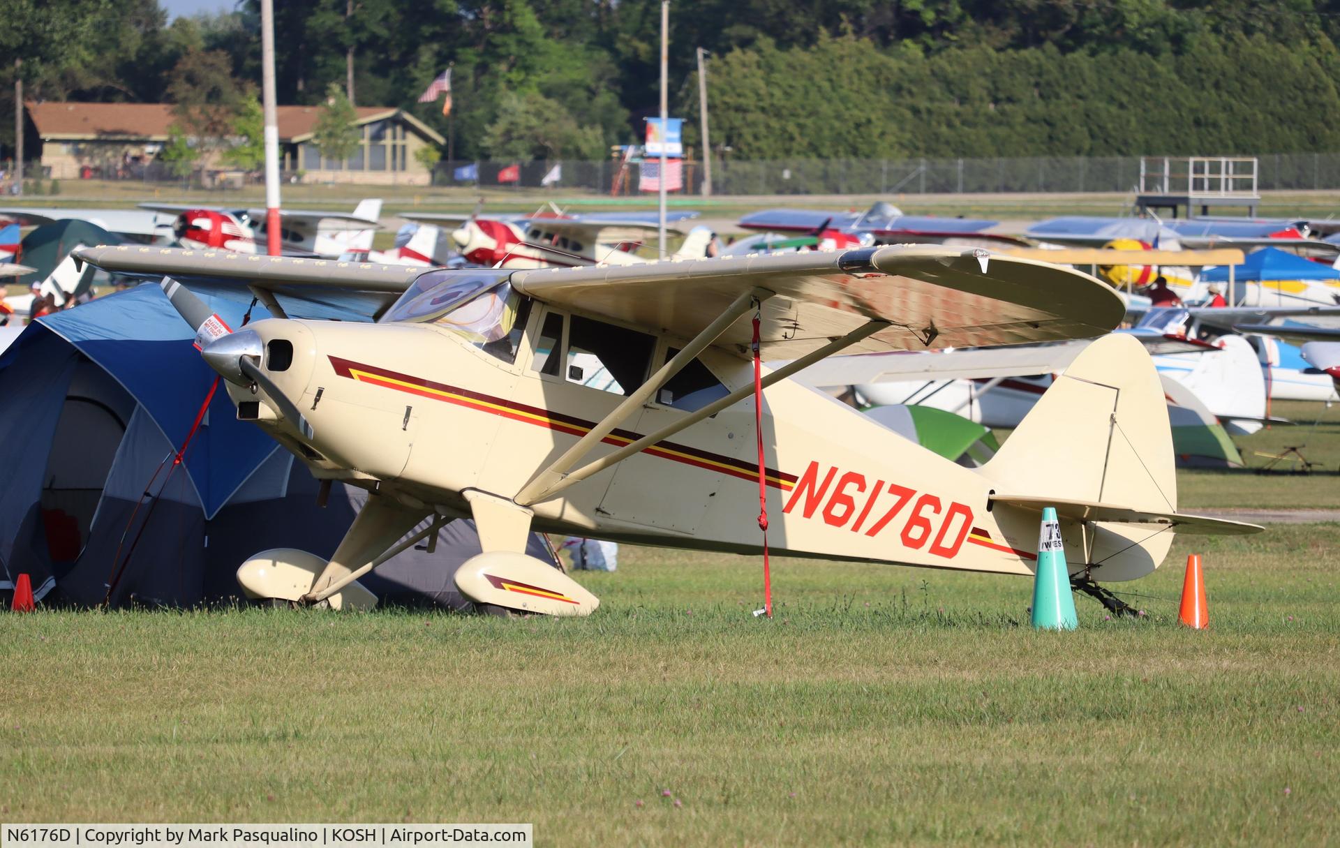 N6176D, 1957 Piper PA-22-150 C/N 22-4823, Piper PA-22-150