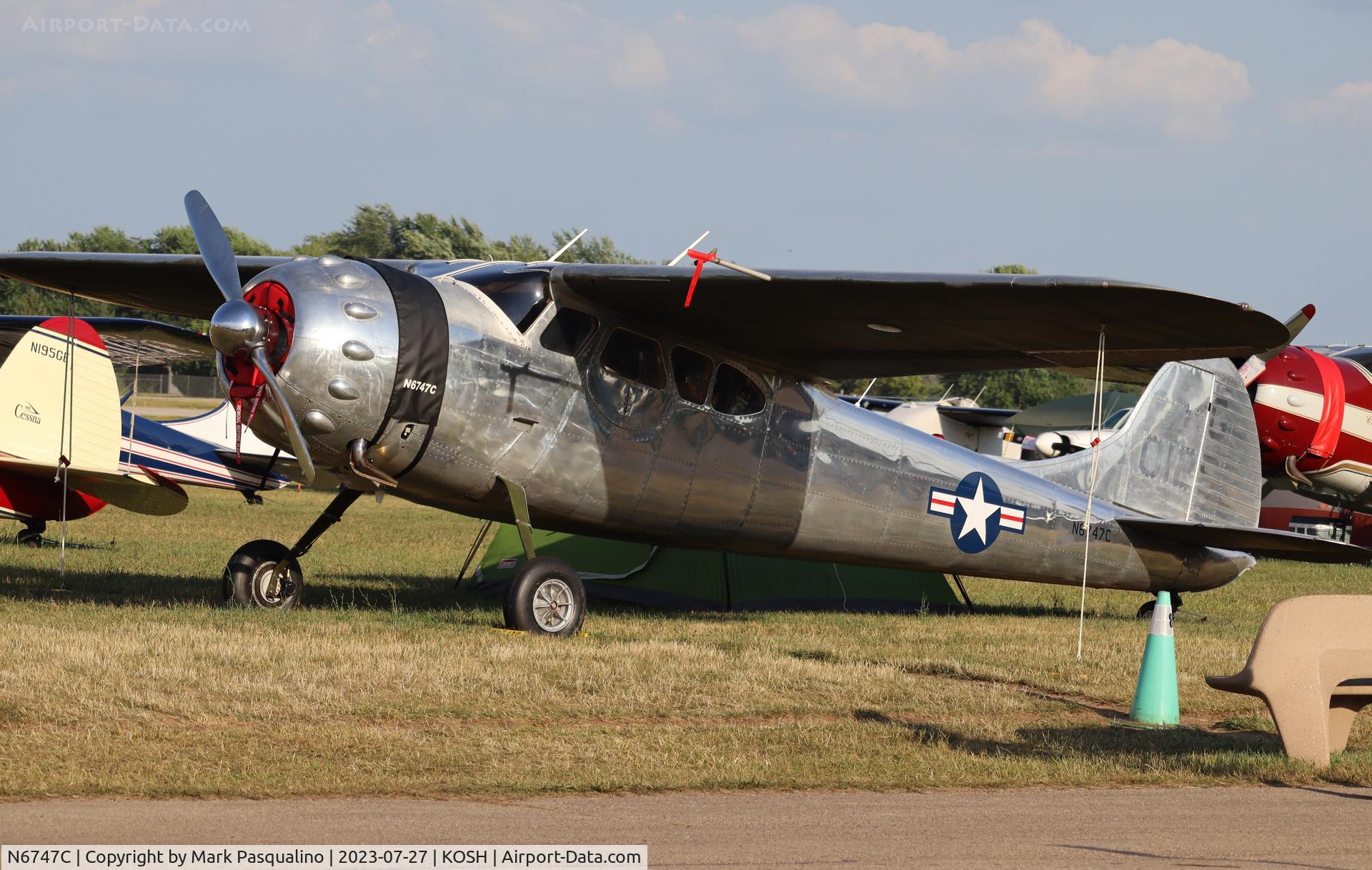 N6747C, 1950 Cessna LC-126B C/N 50-1253 (7603), Cessna LC-126B