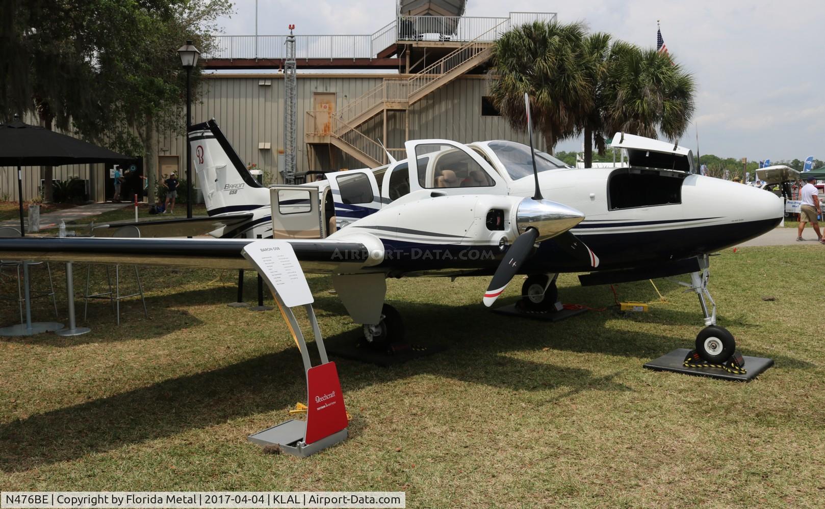 N476BE, 2017 Beechcraft G58 Baron C/N TH-2476, Baron 58 zx