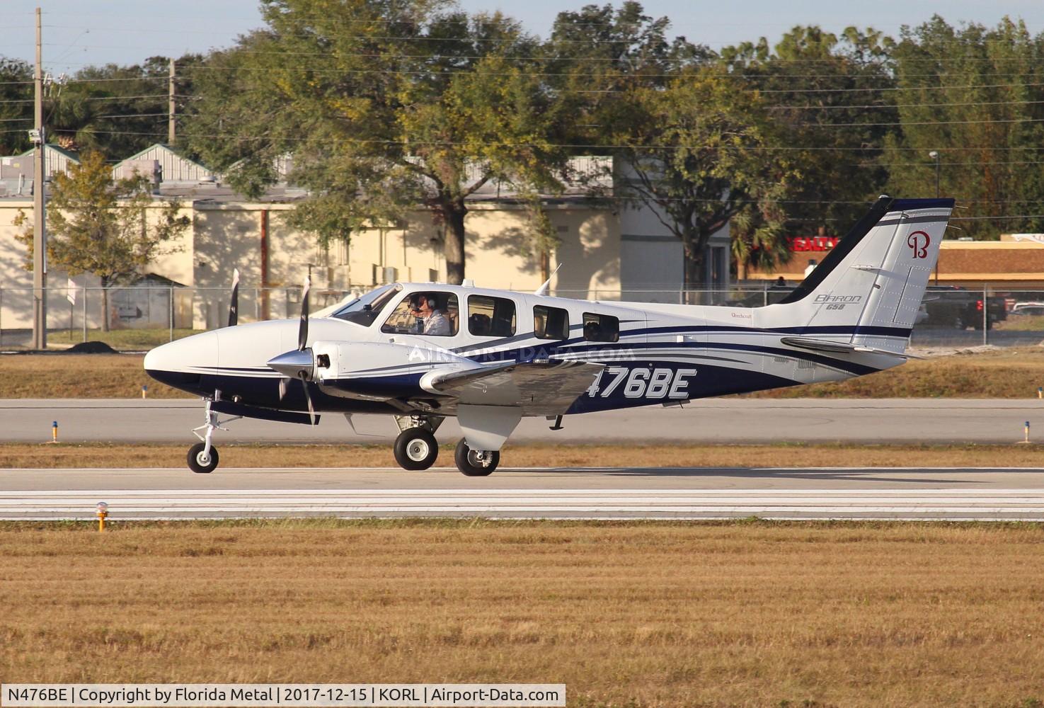 N476BE, 2017 Beechcraft G58 Baron C/N TH-2476, Baron 58 zx