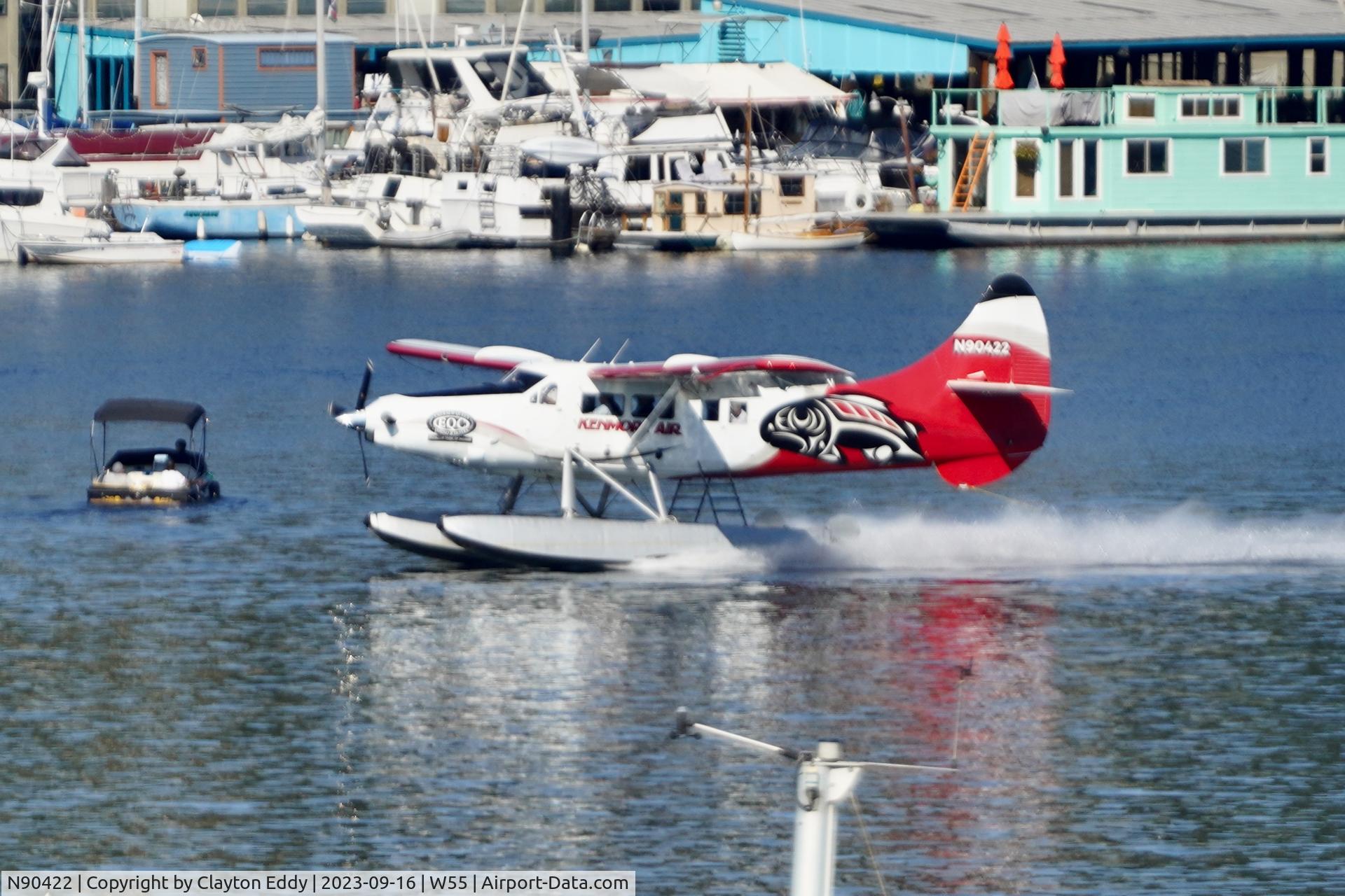 N90422, 1955 De Havilland Canada DHC-3T Vazar Turbine Otter Otter C/N 152, Seattle Washington 2023.