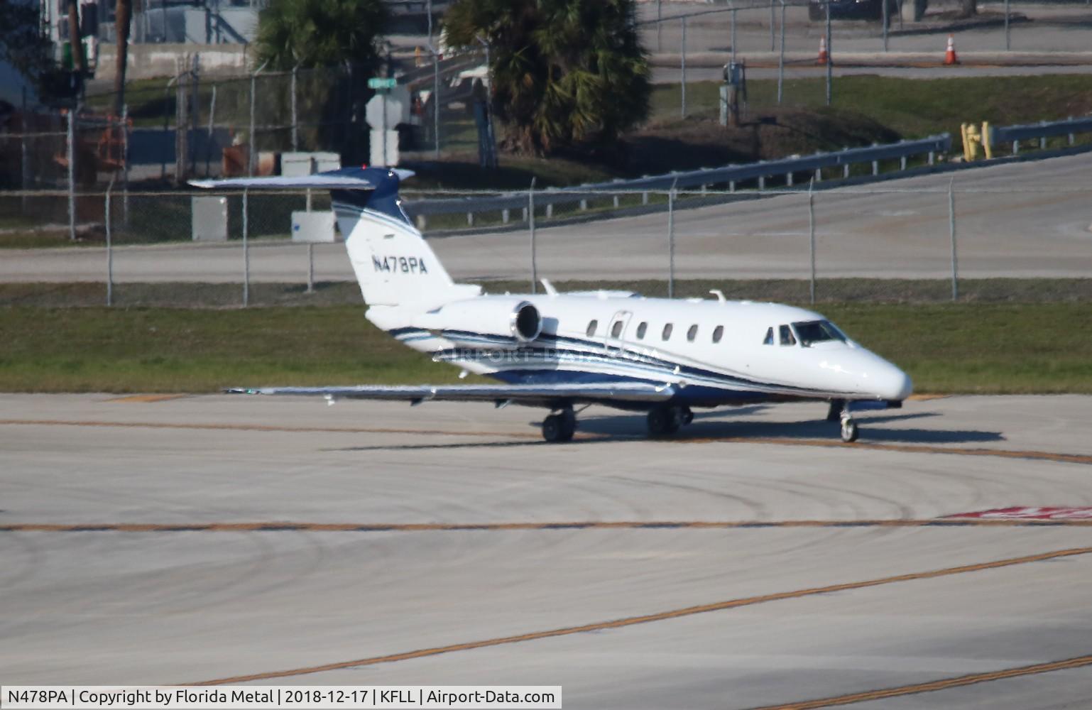 N478PA, Cessna 650 C/N 6507069, C650 zx