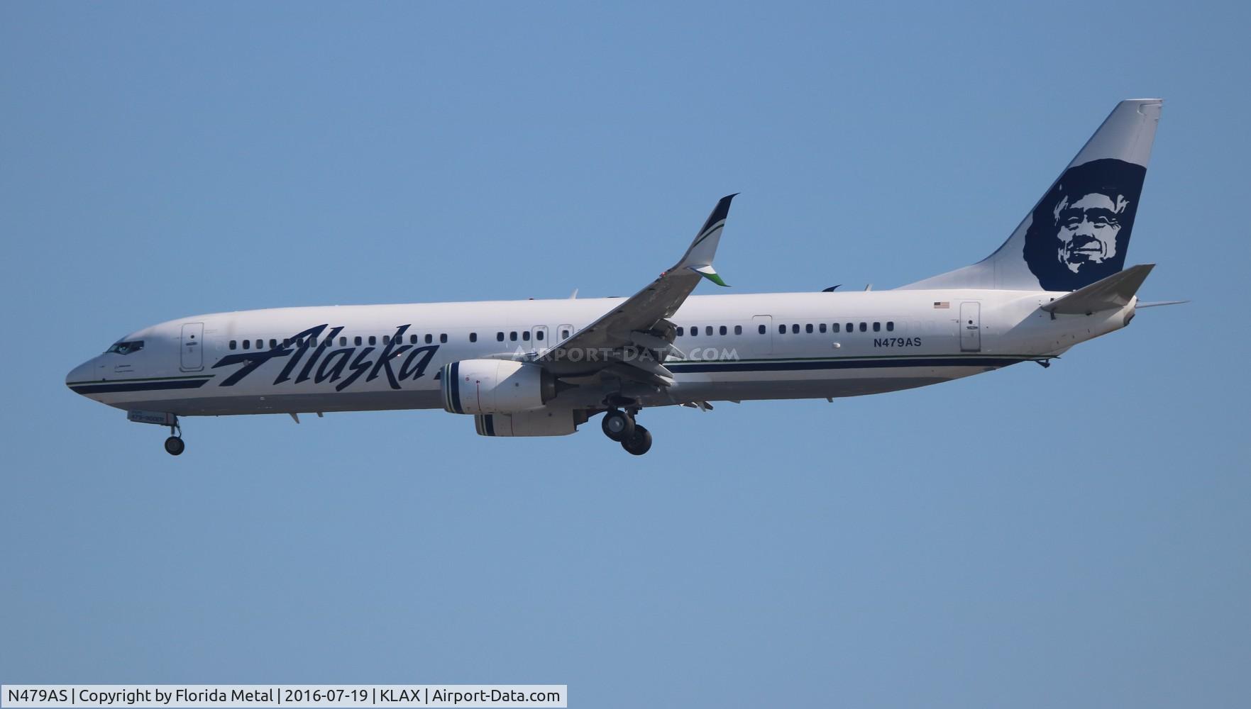 N479AS, 2015 Boeing 737-900/ER C/N 60576, ASA 739 zx PDX-KLAX