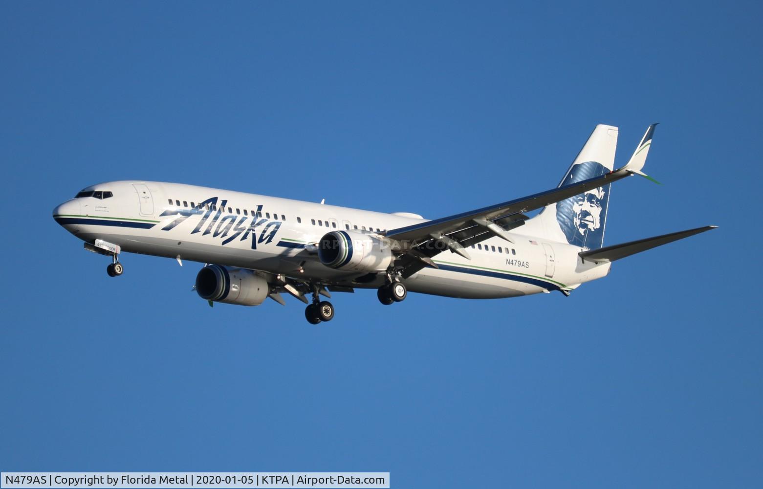 N479AS, 2015 Boeing 737-900/ER C/N 60576, ASA 739 zx SEA-TPA