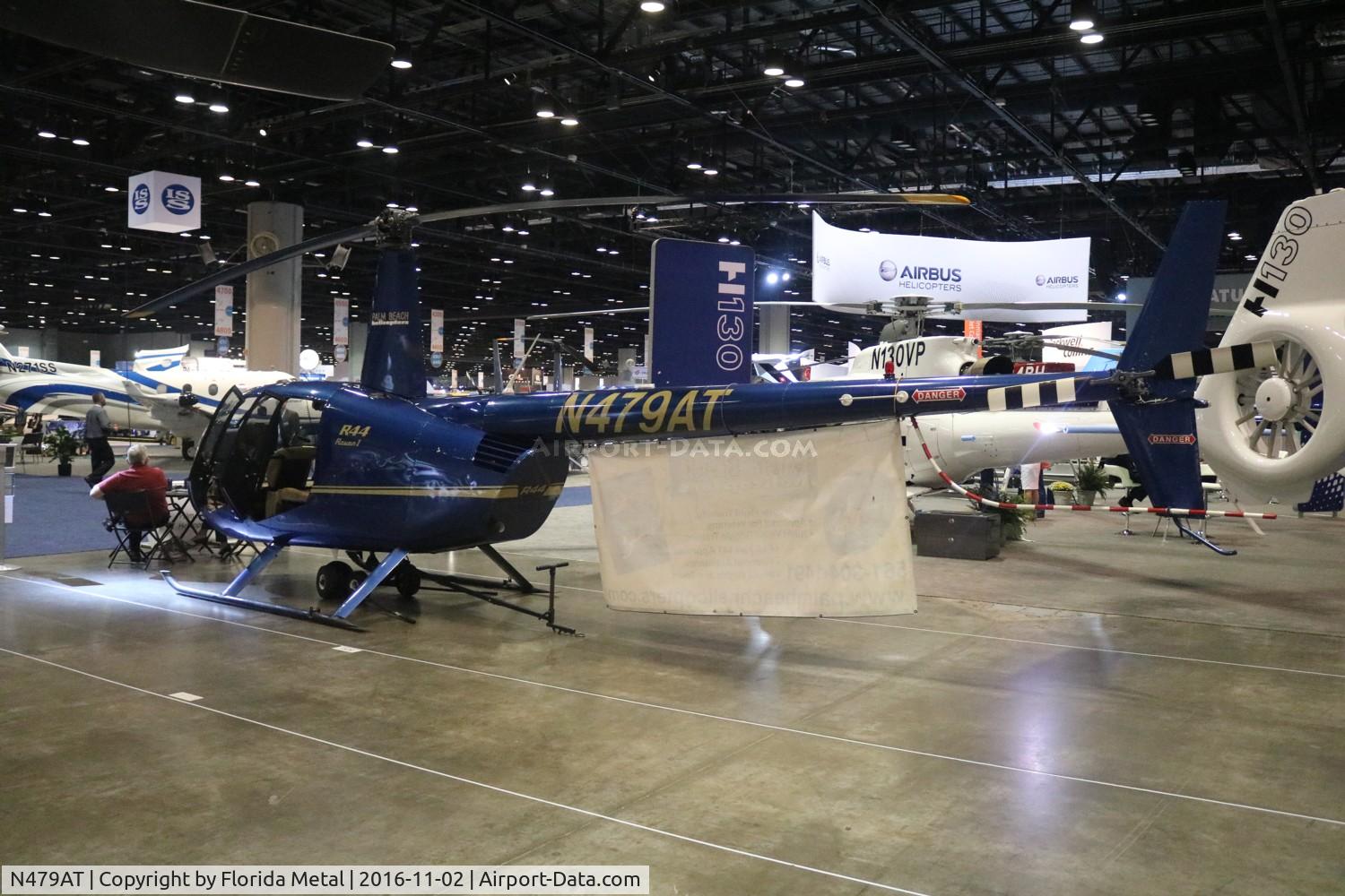 N479AT, 2007 Robinson R44 C/N 1768, R44 zx Orange County Convention Center
