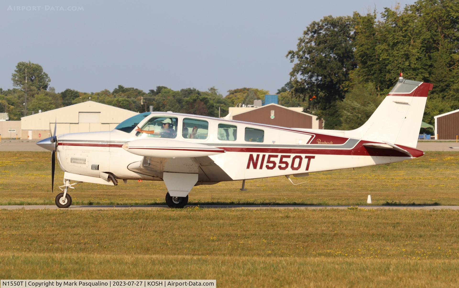 N1550T, 1989 Beech A36 Bonanza 36 C/N E-2492, Beech A36