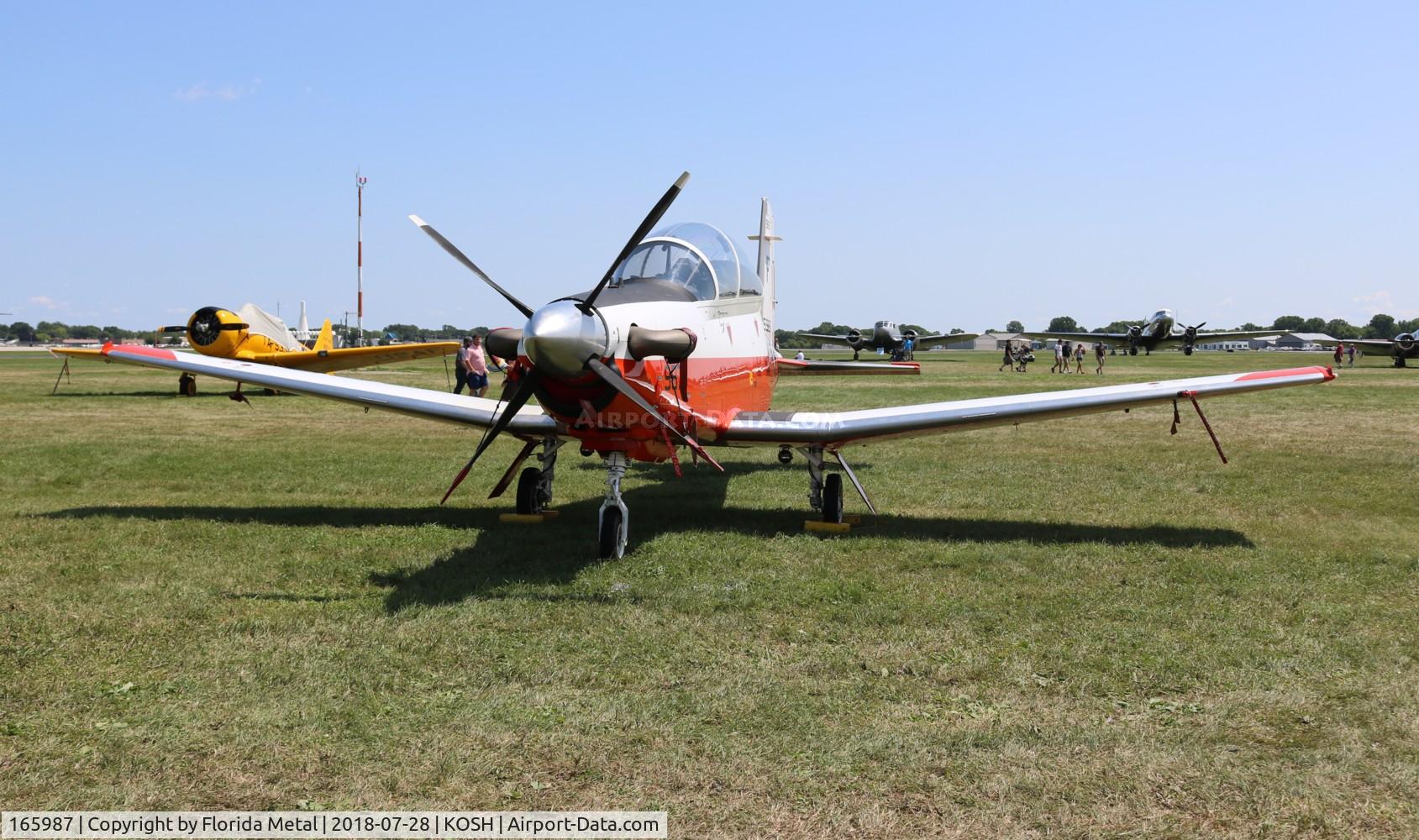 165987, Raytheon T-6A Texan II C/N PT-157, USN T-6A zx