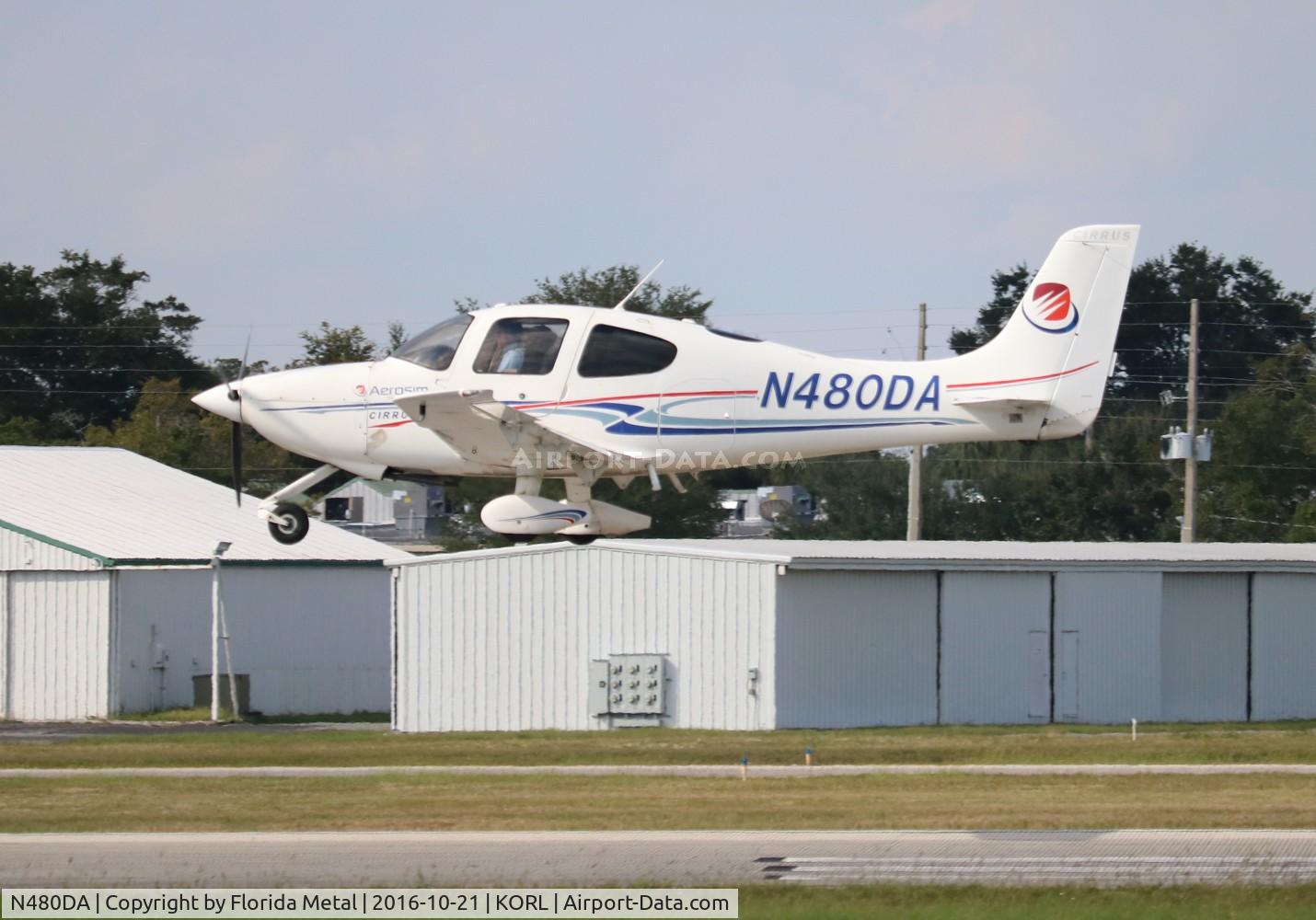 N480DA, 2007 Cirrus SR20 C/N 1822, SR20 zx