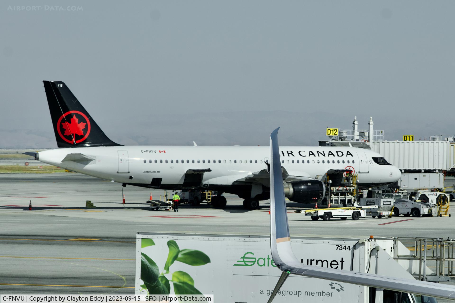 C-FNVU, 1993 Airbus A320-211 C/N 403, SFO 2023.