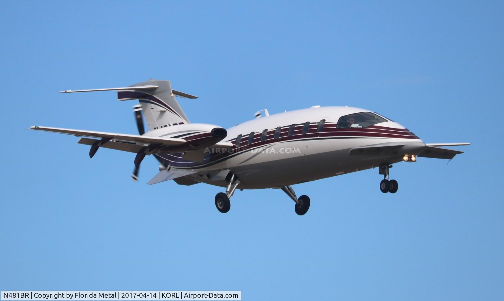 N481BR, 2018 Piaggio P-180 Avanti II C/N 1210, P-180 zx