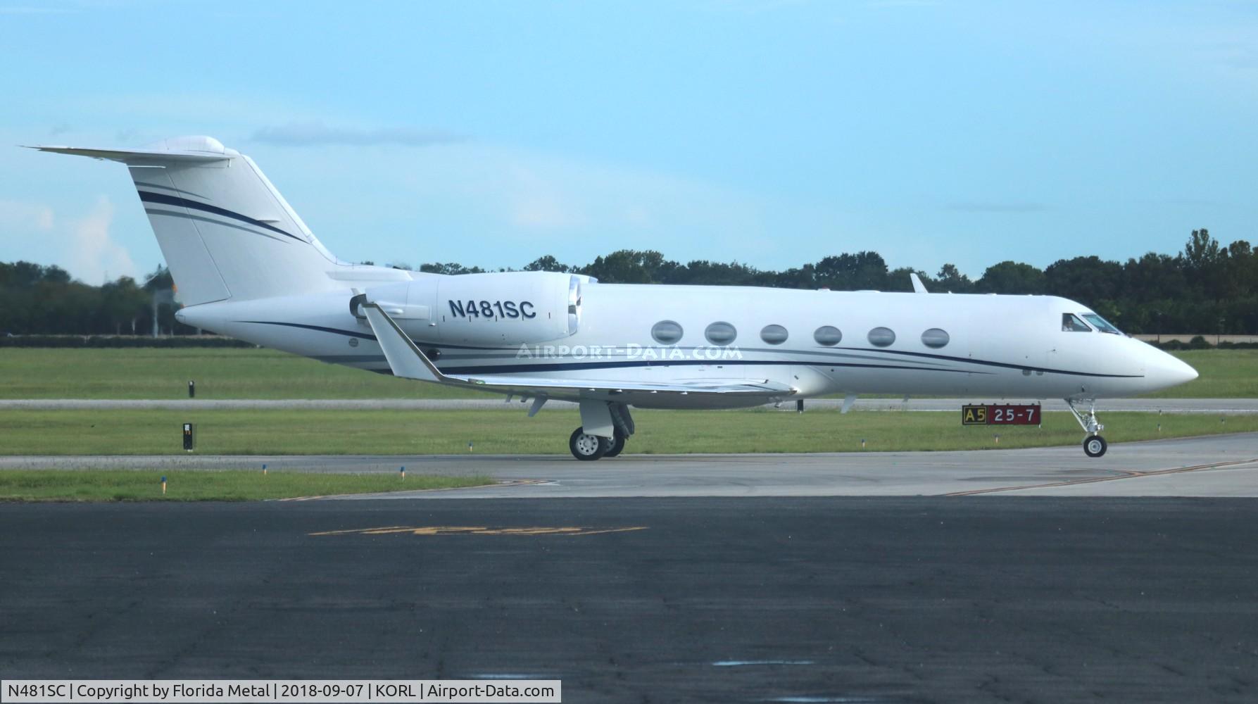 N481SC, 1997 Gulfstream Aerospace G-IV C/N 1313, G-IV zx