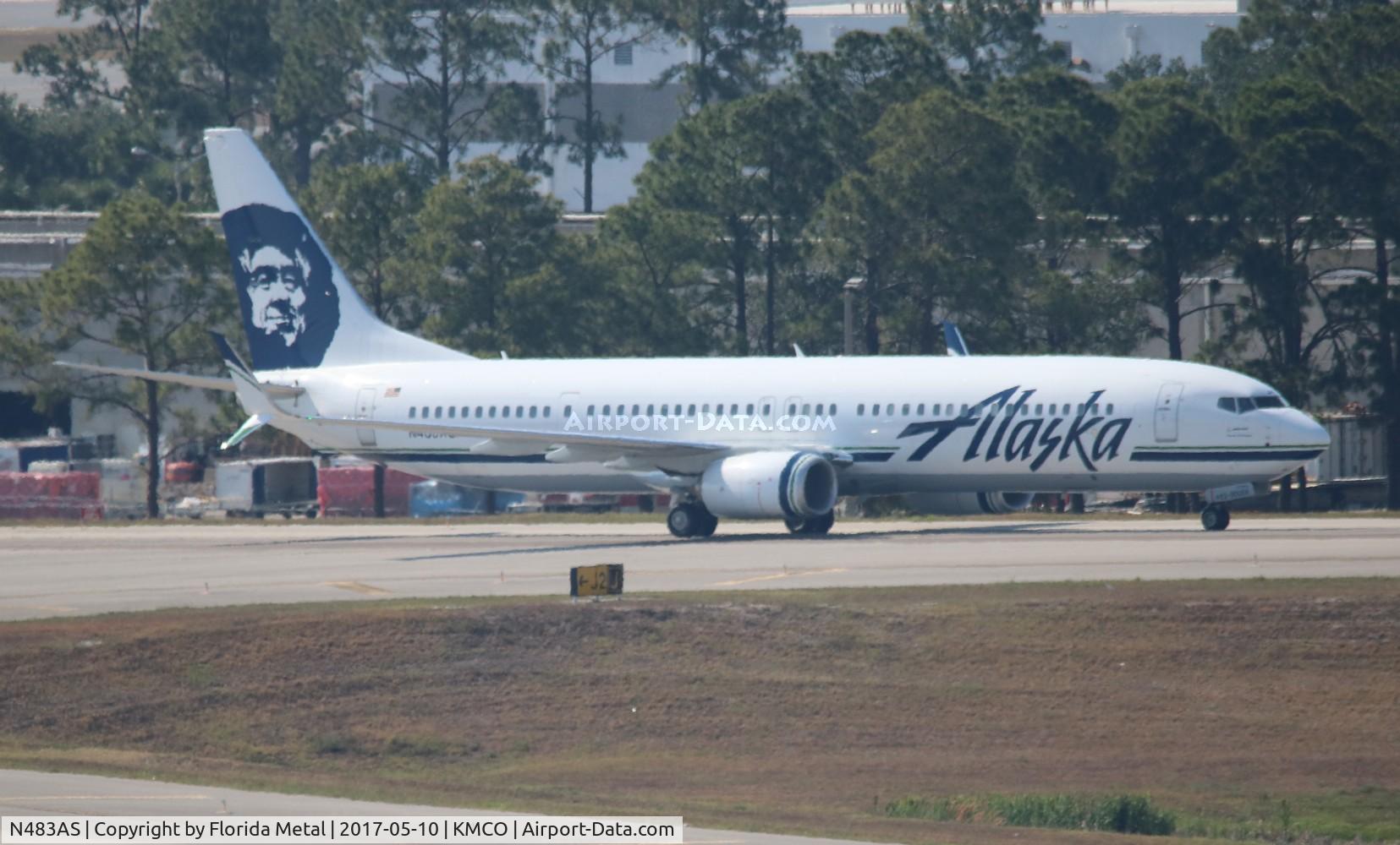 N483AS, 2015 Boeing 737-990/ER C/N 36350, ASA 739 zx