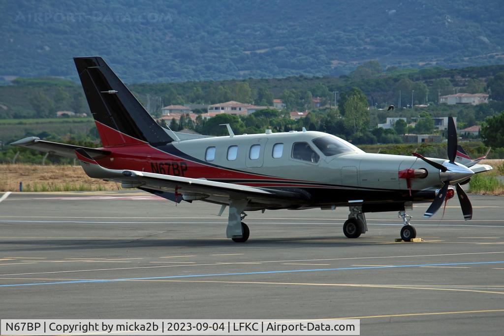 N67BP, Socata TBM-910 C/N 1110, Parked
