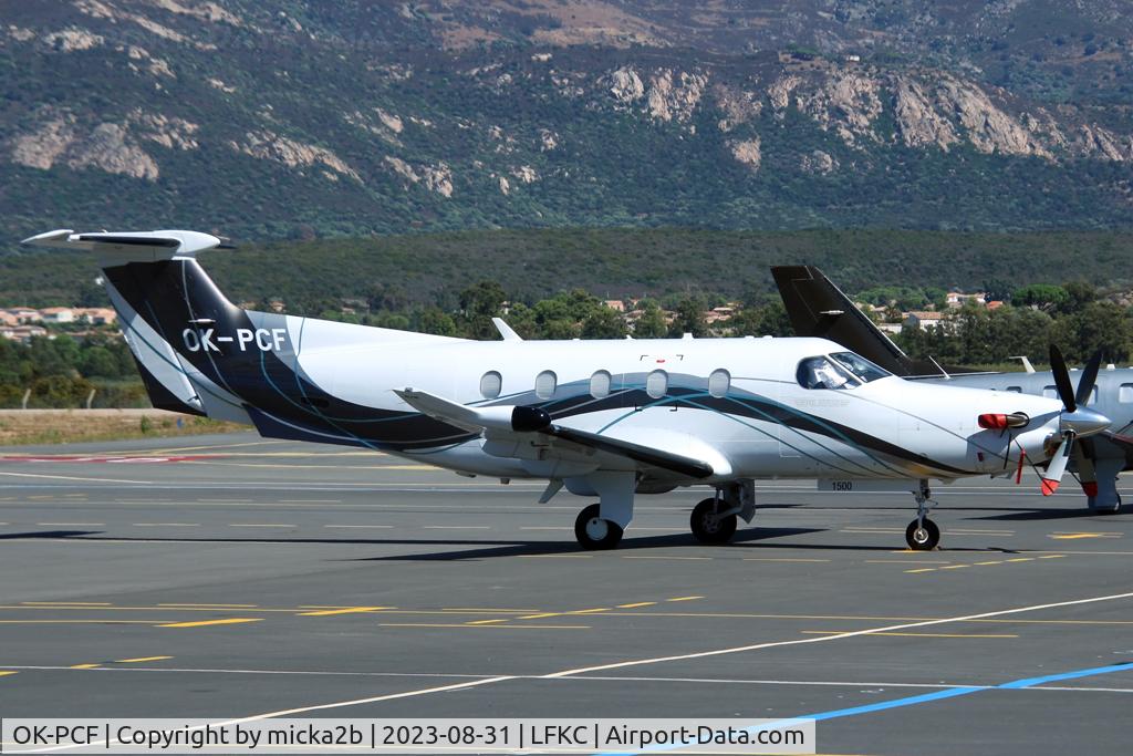OK-PCF, 2014 Pilatus PC-12/47E C/N 1500, Parked