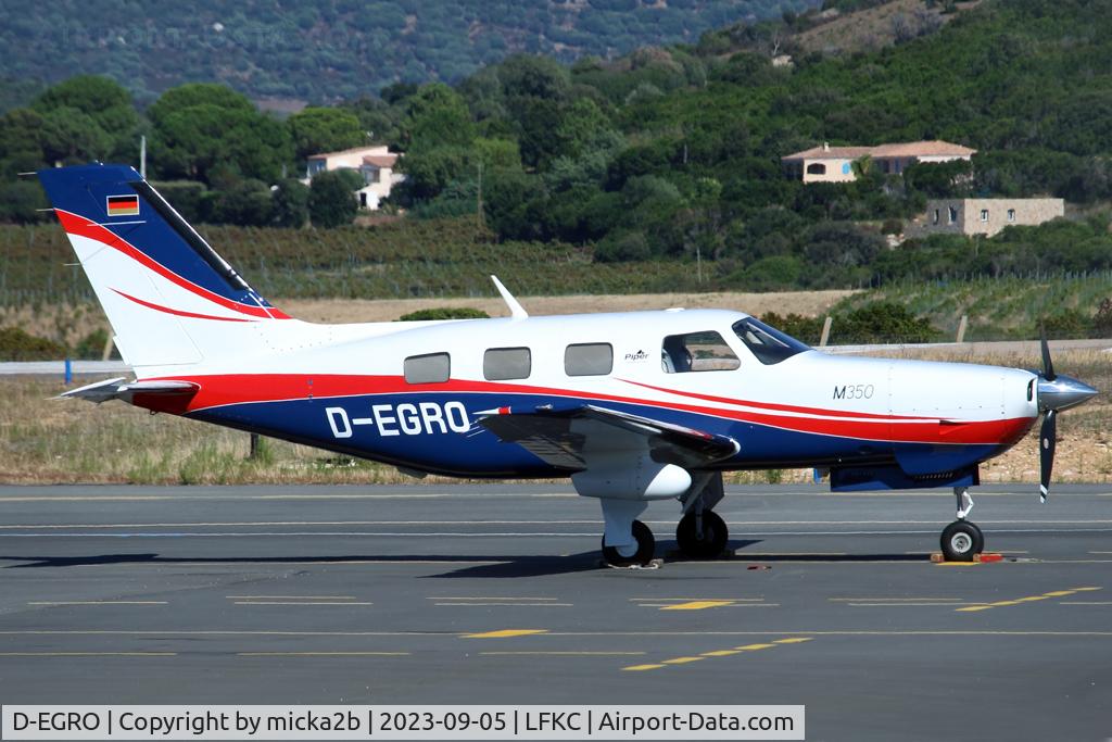 D-EGRO, Piper PA-46M350 C/N 46-36803, Parked