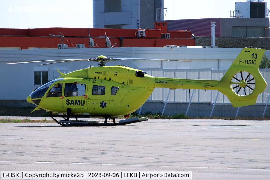 F-HSIC, 2019 Airbus Helicopters EC-145T-2 (BK-117D-2) C/N 20269, Parked