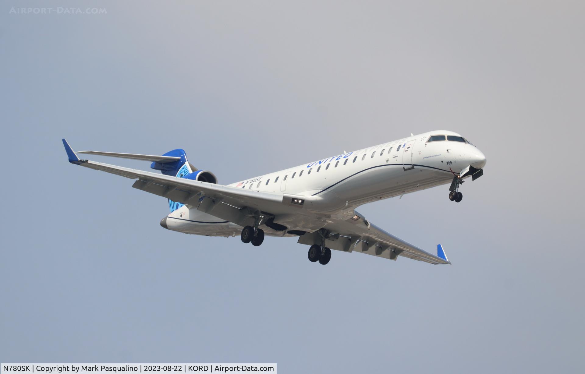 N780SK, 2009 Bombardier CRJ-700 (CL-600-2C10) Regional Jet C/N 10277, CL-600-2C10