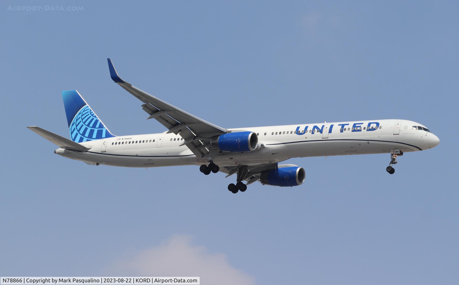 N78866, 2002 Boeing 757-33N C/N 32591, Boeing 757-33N