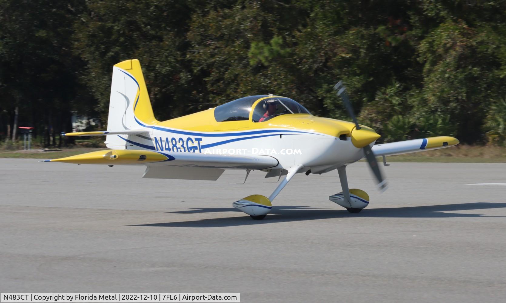 N483CT, 2008 Vans RV-7 C/N 71795, RV-7 zx