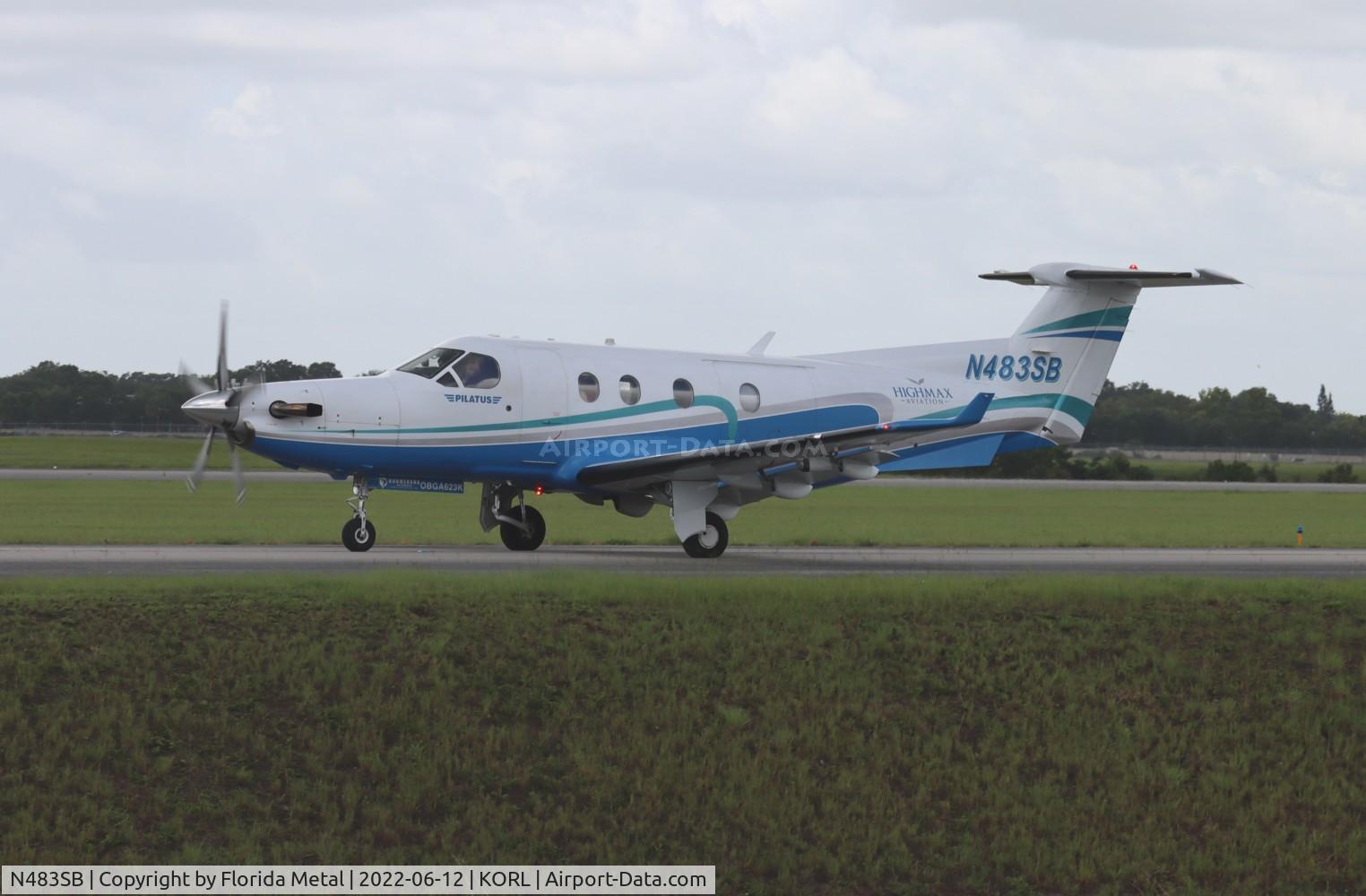 N483SB, 2002 Pilatus PC-12/45 C/N 448, PC-12 zx