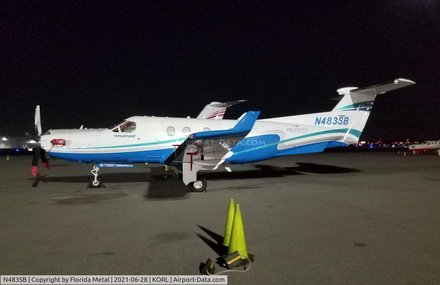 N483SB, 2002 Pilatus PC-12/45 C/N 448, PC-12 zx