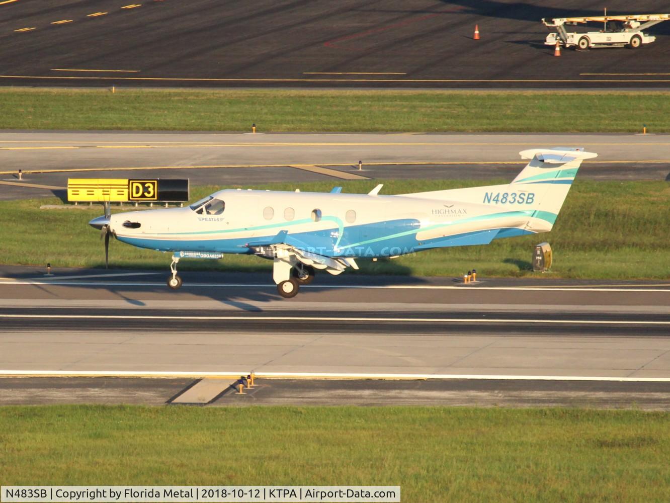 N483SB, 2002 Pilatus PC-12/45 C/N 448, PC-12 zx